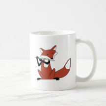 Fox jouant la cannelure tasses à café