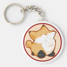 Fox Keychain Porte-clef