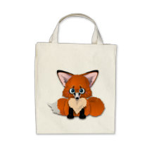 Fox mignon de bébé sac