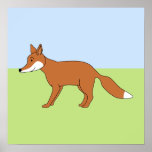 Fox. rouge affiche
