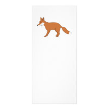 Fox. rouge carte double