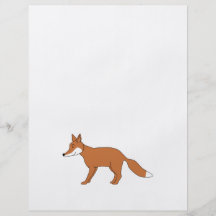 Fox. rouge tract customisé