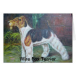 Fox Terrier de fil Cartes