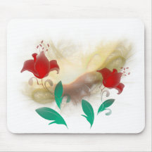 Frac floral tapis de souris