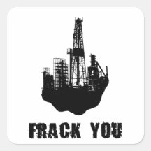 Frack vous sticker carré
