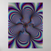 Fractale 628 - Hypnotizer F2 Posters