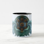 Fractale à ailes mug à café