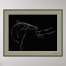 Fractale de poissons affiches