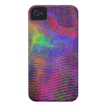 Fractale de texture d'arc-en-ciel coque Case-Mate iPhone 4
