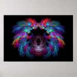 Fractale - le Christ - ailes d'anges Posters