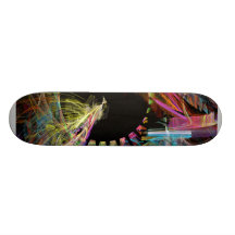Fractale - trou noir skateboards personnalisables