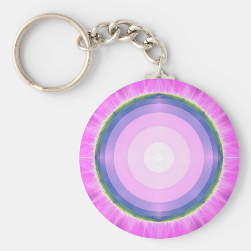 Fractales roses de ~ d'imaginaire porte-clef