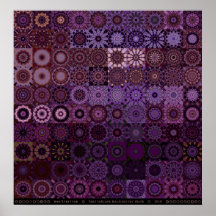 Fractascope Kaleidestry 10x10 Affiches