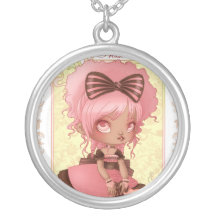 Fraise Chocolat de Lolita de crème glacée Bijouterie Personnalisée