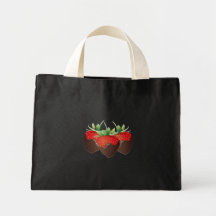 Fraise de chocolat sac