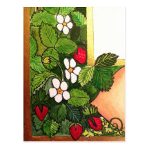 Fraises Carte Postale