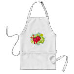 Fraises florales tabliers