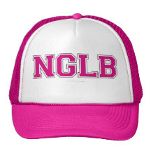 Framboise de LOGO de NGLB, aucune fille laissée Casquette De Camionneur