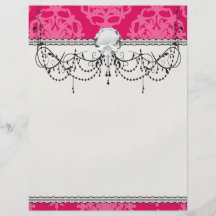 Framboise et damassé rose prospectus en couleur