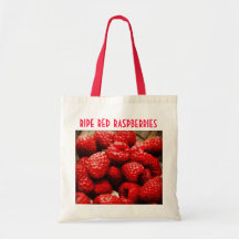 Framboises rouges juteuses Fourre-tout Sac