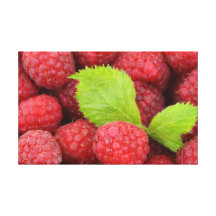 Framboises Toiles Tendues Sur Châssis