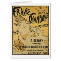 Français Champagne Cartes