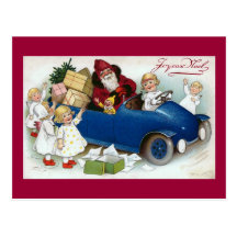 Français vintage de "Joyeux Noel" Carte Postale