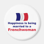 Française heureusement mariée magnets