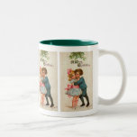 Frances Brundage - enfants sous le gui Tasse À Café