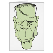Frankenstein Carte De Vœux