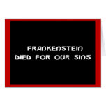 Frankenstein Carte De Vœux
