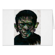 Frankenstein ! cartes de vœux