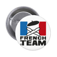FRECH TEAM 2 PIN'S AVEC AGRAFE