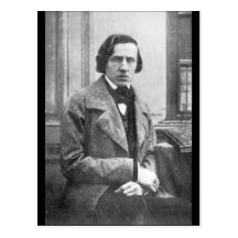 Frederic Chopin Carte Postale
