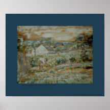 Frederick Karl Frieseke "paysage du jardinier" Posters