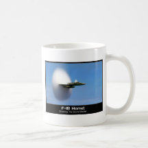 Frelon du bang sonique F-18 Tasses