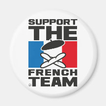 FRENCH TEAM MAGNETS POUR RÉFRIGÉRATEUR