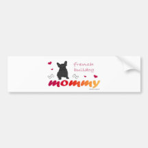 FrenchBulldogBlkMommy Autocollant Pour Voiture