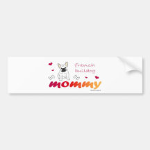FrenchBulldogWtMommy Autocollants Pour Voiture