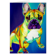 Frenchie #2 carte de vœux