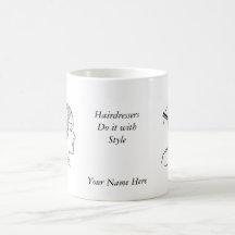 Frénésie de styliste en coiffure mugs