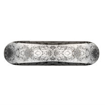 Frequemcy artistique 2 (B&W) Skateboards Personnalisables