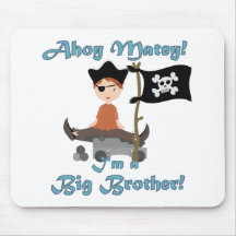 Frère de pirate tapis de souris