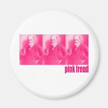Freud rose aimants pour réfrigérateur