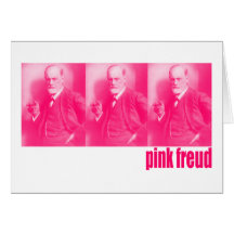 Freud rose carte de vœux