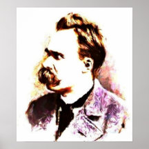 Friedrich Nietzsche Affiche