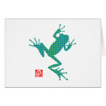 frog6 グリーティングカード