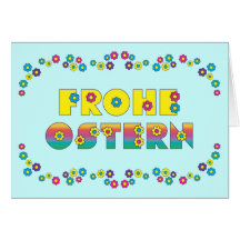 Frohe Ostern Cartes De Vœux