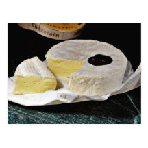 Fromage de camembert carte postale