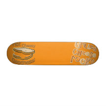 Fromage grillé, qualité de fromage chaude skateboards personnalisables